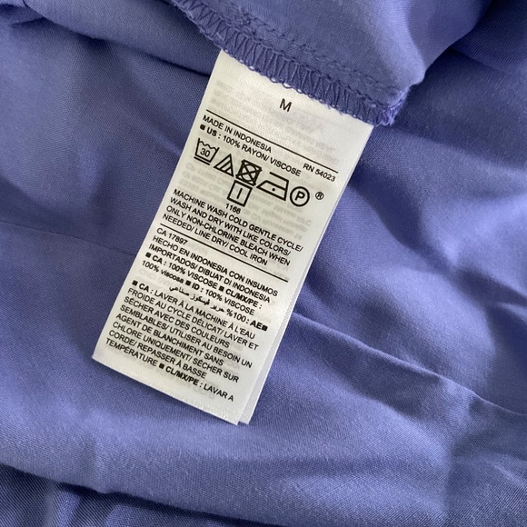 Waist-Defined Cross-Back Jumpsuit for Women Periwinkle Medium - Picture 10 of 12